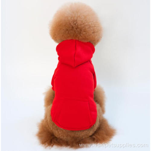 Dog Hoodie Clothes Stocked Cotton for Dogs Pet
